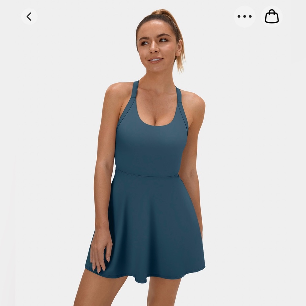 Halara Backless Twisted Active Dress